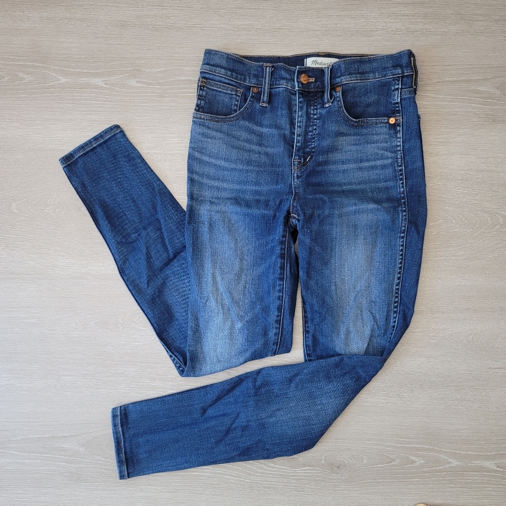 Madewell 10" High-Rise Skinny Jeans Size 26